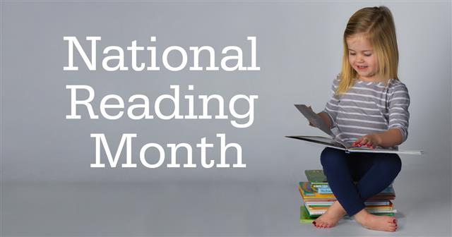 Celebrate National Reading Month Even if Students Can't Read Yet